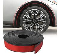 Tryagat 4 Piezas Protector de Paso de Rueda 3.5cm/1.38in×1.5m/4.9ft para BYD Dolphin Surf 2025, Fender Flares Flexible Tira de Guardabarros Coche