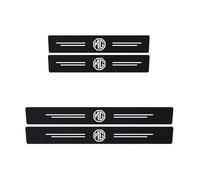 Tryagat 4 Piezas Protector de Umbral de Puerta para MG Whale 2024 -, Pegatina de Pedal de Bienvenida Fibra de Carbono Antirrayas Umbrales de Puerta