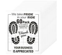 Tryagat 60 Piezas Alfombrillas Desechables Coche para Lancia Ypsilon 2021-2024, Taller Alfombras Protección Impermeable Papel Kraft Accesorios Interior Coche