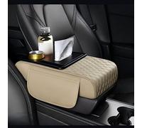 Tryagat Cojin Reposabrazos para Ford Puma Ranger 2019-2025 | Este cojín eleva la consola central facilitando la conducción con una bandeja para pañuelos portavasos y bolsillo lateral.