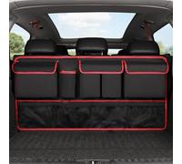 Tryagat Organizador Maletero para Volvo XC-60 (XC60) 2017-2024 | Bolsa Maletero Coche, Asiento Trasero Colgante, Red Maletero, Caja Almacenamiento Auto, Organizador Coche, Bolsillo Trasero
