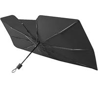 Tryagat Parasol Coche para Mercedes Benz GLC Coupe 2025 2024 2023, Paraguas Parabrisas Delantero Plegable Protección Rayos UV Reflector de Calor Aislante Térmico Interior