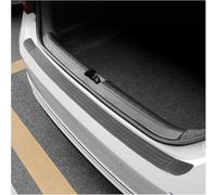 Tryagat Protector Maletero para Porsche Macan I 2021-2023, Coche Parachoques Trasero Goma Goma Protectora Umbral Tira Antirrayas Entrada Borde Moldura Negro,104 * 9