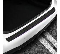 Tryagat Protege Maletero para Citroen C3 aircross 2017-2025 1 Ud | Protector Paragolpes Fibra Carbono Vinilo Maletero Pegatina Umbral Coche Tira Antirrayaduras Lamina Accesorios Moldura
