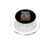 Trying To Grow Old with My Man But He's Already Old - PopSockets PopGrip para MagSafe