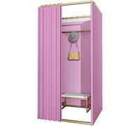 TryOn - Cabina de privacidad portátil para vestidor temporal para ropa, protector de privacidad para vestidor, solución de armario móvil