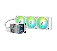 TRYX PANORAMA 360 ARGB AiO Wasserk?hlung 3D-AMOLED-Display - 360 mm wei? (L-P360A-AS3M-G1W)