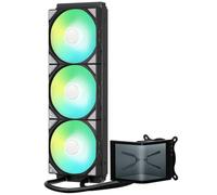 TRYX Panorama SE ARGB 360 Negro | 360 mm AIO con pantalla AMOLED giratoria de 6,5" para efectos anamórficos 3D, 3 ventiladores RGB - para LGA 1851/1700/1200/115X y AM5/AM4