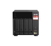 QNAP TS-473A NAS Torre Ryzen Embedded V1500B 8 GB DDR4 0 TB QNAP Turbo System Negro