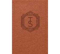TS Collection Brown Faux Leather Notebook - A Notebook for Every Era: Taylor Inspired Showgirl Swift Composition Notebook 6x9 Inch Journal for School, Travel, College, Teachers
