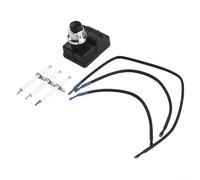 TS-IG3007 - Kit de encendido para parrilla PitBoss 4 en 1, encendedor electrónico con botón pulsador de parrilla con 3 electrodos, quemador de encendedor, electrodo montado 3 cables