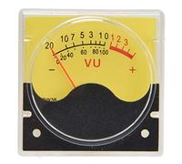 TS - Medidor VU de tipo puntero R36W, cabezal de medidor VU en dB de alta precisión, indicador analógico de nivel de audio de 500 µA para sistemas de sonido domésticos, de estudio
