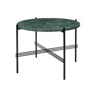 TS Mesa de Centro Redonda Ø55 Negro/ Verde Mármol Guatemala