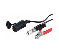 TS Optics Cables de alimentación Conector de red de a bordo/pinzas cocodrilo 12 V 8 A