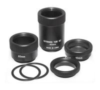 TS Optics Manguito de extensión Anillos intermedios/Casquillos alargadores para objetivos con montura C, 6 piezas