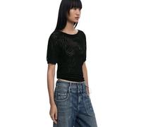 Desigual TS_Sacramento T-Shirt, Negro, M Women's