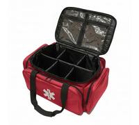 TS TAKE SPORT Botiquín médico deportivo grande (vacío) - Bolsa de primeros auxilios profesional 53 cm con compartimentos modulables - Kit de emergencia sanitaria rojo