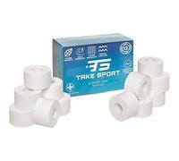 TS Take Sport® Cinta deportiva 3,8 cm x 10 m - 12 rollos, esparadrapo deportivo de algodón, finger tape crossfit, vendaje deportivo adhesivo, alta resistencia y confort, ideal voleibol boxeo escalada