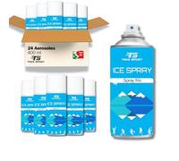 TS Take Sport® Spray Frío Instantáneo 400 ml Pack 24 - Hielo Instantáneo para Lesiones, Esguinces, Contusiones y Primeros Auxilios - Spray Profesional para Deportistas y Fisioterapia