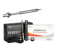TS101 - Kit de estación de soldador portátil portátil de calor rápido y 40 W PD 65 W CC (TS101 con punta I)