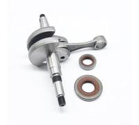 TS700 TS80 Varilla del cigüeñal de la máquina de corte con sello de aceite y conjunto de rodamiento para modelo 4224 030 0400 piezas compatibles (3 piezas)