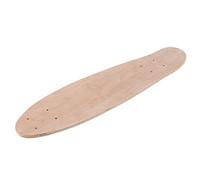 Tsadeer 22 pulgadas Blank Skateboard Deck Natural 55,5 x 15 cm Arce Banana deslizante Cruising Skating Single Rocker Board Deck DIY