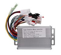 Tsadeer Controlador de Motor CC Sin Escobillas para Bicicleta EléCtrica, 36V/48V, 350W, para Bicicleta EléCtrica, Accesorios para Patinete