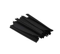 Tsadeer Flechas Paletas 4 Pulgadas De Flecha De Pluma De Plástico para DIY Flechas De Tiro Paquete De 50 (Negro)