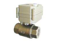 Tsai Fan Motorized Valve 3/4'' Full Port SS304 AC/DC 9V 12V 24V DN20 3/7 Wires Electric Ball Valve For Automatic Control System(BSP_AC DC 9V-24V_CR703)