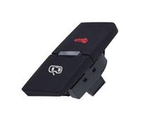 TSALON Botón de Interruptor de Cerradura de Puerta Central Izquierda, Interruptor de Seguridad for Coche Compatible con Audi A6 C6 S6 RS6 2005-2008 OE#4F1962107,4F1 962 107 5PR