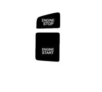 TSALON Compatible con Audi A6 C6 Etiqueta de botón Control Multimedia Controlador de Temperatura climática Piezas de Repuesto Interiores Pegatinas Interiores de Coche (Color : Engine Start Stop)