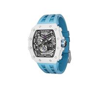 TSAR BOMBA Reloj automático de lujo para hombre, resistente al agua hasta 50 m, movimiento mecánico japonés, caja de acero inoxidable, cristal de zafiro, esfera grande, regalo único y moderno para