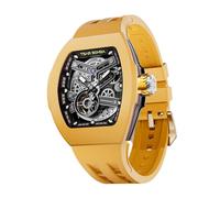 TSAR BOMBA Reloj automático intercambiable atómicamente, 8218F-AMARILLO