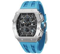 TSAR BOMBA - Reloj Hombre Diseño Tonneau 50M Impermeable Cronógrafo Acero Inoxidable 316 Deporte Militar Elegante Regalo Hombre