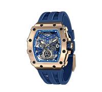 TSAR BOMBA Relojes para Hombre Relojes automáticos para Hombres 50 m Movimiento mecánico japonés a Prueba de Agua Caja de Acero Inoxidable Reloj de Cristal de Zafiro Regalo de Moda único para Hombres