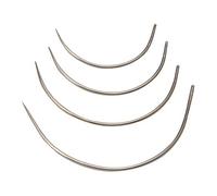 TSBB Agujas de Coser a Mano Reparación de tapicería Kint Quilting 4pcs Curvo 3 4 5 6cm