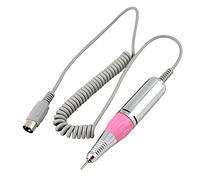 TSBB Torno de uñas, Torno eléctrico portátil Profesional para uñas, pulidor de uñas, Taladro para salón, Uso doméstico, Herramientas eléctricas de manicura de uñas