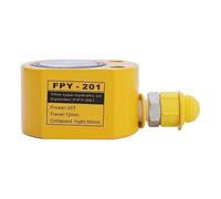 TSCFHGQI Cilindro hidráulico de Tipo Fino Gato hidráulico FPY-201 con un tonelaje de 20T Recorrido de Trabajo de 12 mm sin Bomba