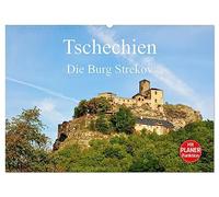 Tschechien - Die Burg Strekov (Wandkalender 2026 DIN A2 quer), CALVENDO Monatskalender: Das beliebte Ausflugsziel Burg Schreckenstein
