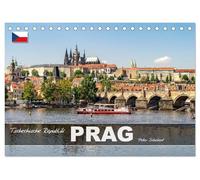 Tschechische Republik - Prag (Tischkalender 2026 DIN A5 quer), CALVENDO Monatskalender: 12 Monate mit der wunderbaren tschechischen Hauptstadt Prag.