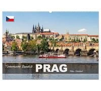 Tschechische Republik - Prag (Wandkalender 2026 DIN A2 quer), CALVENDO Monatskalender: 12 Monate mit der wunderbaren tschechischen Hauptstadt Prag.