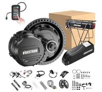 TSDZ-2B TSDZ16 36V 250W 48V 500W 750W 1000W Kit de Motor Central, Motor con Sensor de par, con Pantalla y Batería Opcionales, Kit Conversion Bicicleta Electrica Tong*/sheng para BB 68-73mm MTB