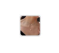 TseenYi Capas de Perlas y Collar Boho Collar Barroco Cadena en Capas Vintage