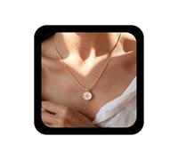 TseenYi Margarita Blanca Colgante Collar De La Vendimia Pequeña Margarita Collar De Gargantilla Girasol Diminutos Collares De Cadena Ajustable De Flores Collares De Cadena De Serpiente Encanto De La