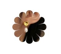 TseenYi Oro Barroco Pendientes De Perlas Colgantes Vintage Perlas Irregulares Pendientes De Oro De Imitación De Cuentas Pendiente De La Boda Joyería Pendiente De La Gota De Novia Para Las Mujeres