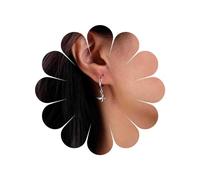 TseenYi Pendientes De Aro Mariposa Boho Pendientes De Aro De Mariposa Pequeña Ronda Pendientes De Plata Mariposa Huggie Pendientes Diminutos Cuelgan Mariposa Joyas Para Mujeres Y Niñas