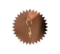 TseenYi Pendientes de gota de rayo, pendientes de aro colgantes de relámpago dorado, pendientes colgantes de relámpago bohemio, joyería para mujeres y niñas