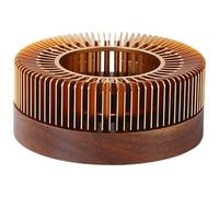 Tsffae Calentador De Tetera, Calentador De Té De Aluminio Anodizado, Portavelas para Velas De Té, Base Calentadora De Tetera para Café, Té, Leche, Alimentos, Sin Velas Ni Tetera