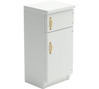 Tsffae Nevera En Miniatura 1/12 para Casa De Muñecas Mini Cocina Modelo De Refrigerador Retro Decoración De La Casa De Juegos Accesorios para Muebles De Casa De Muñecas DIY