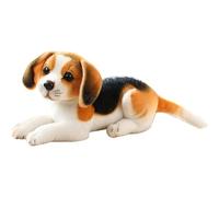 Tsffae Perro De Peluche Y Realista, Juguete De Peluche, Perro Dálmata, Simulación De Perro Beagle, Animales De Peluche, De Juguete, Regalo para Niños
